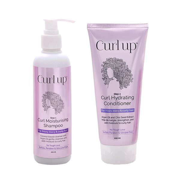 Curl Up Curly Hair Shampoo And Conditioner